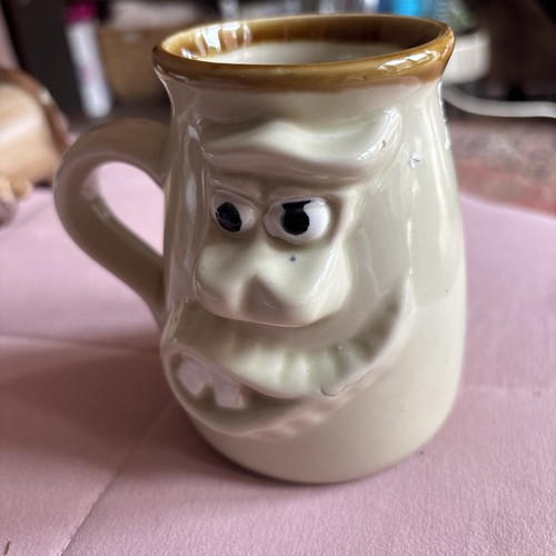 Vtg pretty ugly pottery face - vtg,