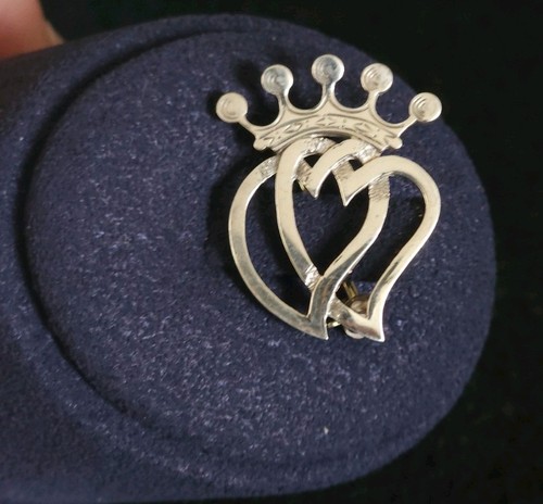 Vintage silver brooch ola - vintage,