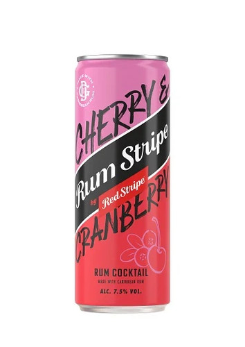 Red stripe cherry cranberry - red,