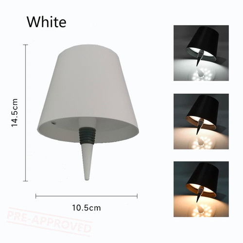 Rechargeable led bottle table - led,