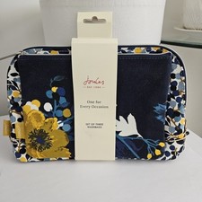 Joules Wash Bags Trio Gift Set