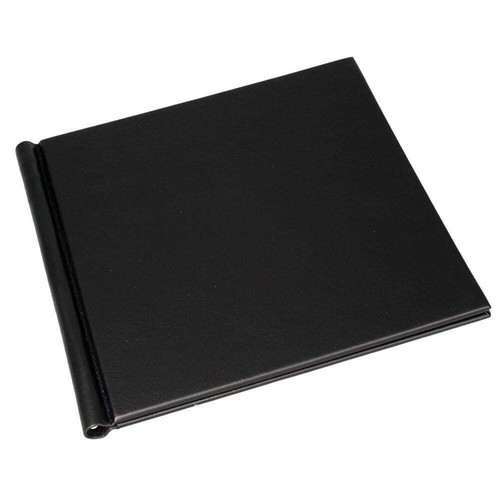 Permajet black leather - leather, look