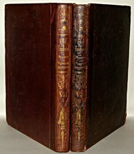 Old England: A Pictorial Museum, 2 Vol Set, C1845, Regal, Ecclesiastical, HB