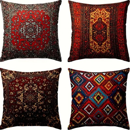 4pcs 18x18 vintage persian - vintage,