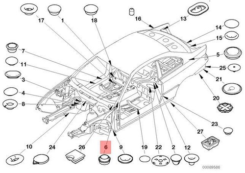 Genuine cover lid pcs bmw - cover,