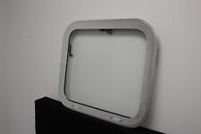 24" x 21" Aperture Size Clip In Full Hopper Narrowboat Window-Polished-Damaged