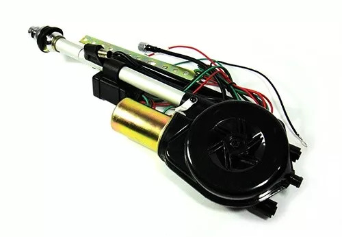 Power antenna mast kit black - antenna,