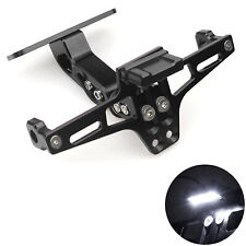 Motorcycle License Plate Bracket Fender Eliminator Kit Rear Tail Tidy Mount