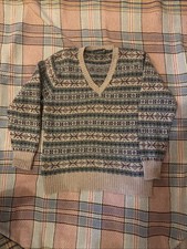 Vintage Wool Fairisle Sweater