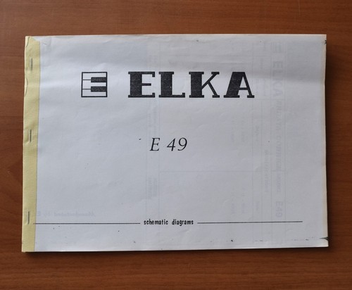 Elka e49 service - e49,