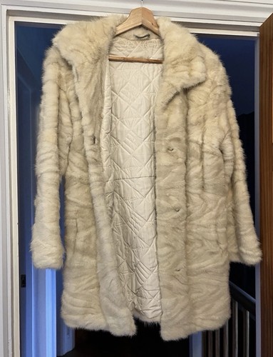 Vintage mink fur coat - vintage,