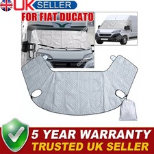 For Fiat Ducato Peugeot Boxer Motorhome Exterior Thermal Blinds Windscreen Cover