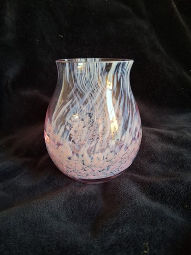 Vintage caithness glass vase - vintage,