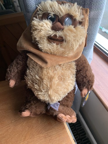 Star wars ewok plush toy - star, teddy