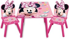Minnie Mouse Wooden Table