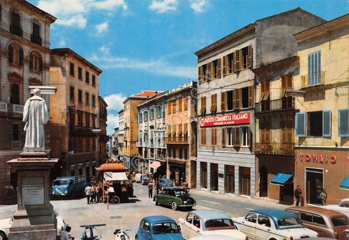 Postcard sassari piazza azuni - postcard,