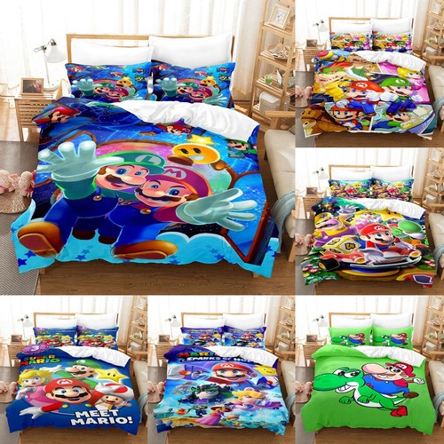 Super mario quilt duvet - super, 3d