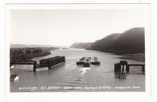 C1940 rppc marquette iowa - c1940,