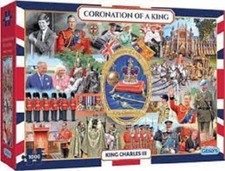 JIGSAW CORONATION OF KING