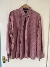 M&S Blue Harbour Men's Long Sleeve Check shirt XL