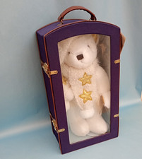 TEDDY BEAR 43cm Tall 2002 Keepsake Memories Bear Limited Ed White Fluffy + Trunk