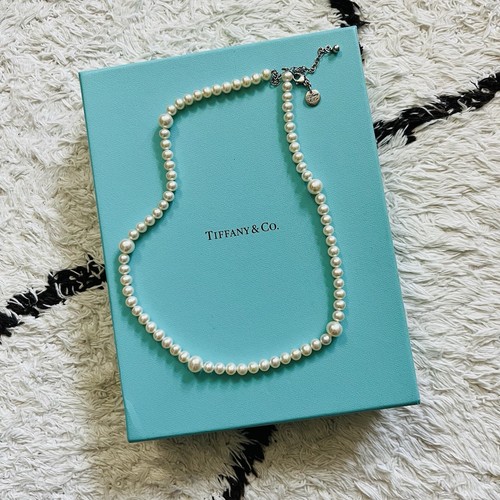 Tiffany pearl necklace in - co,