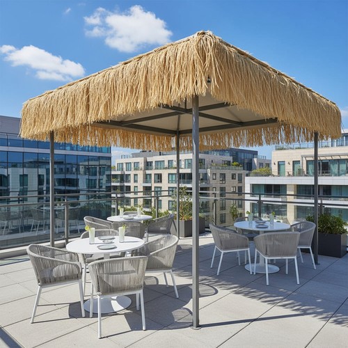 Artificial thatch roofing - thatch,