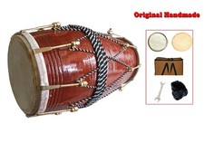 New Rope Dholak Mango Wood |