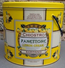 Panettone lemon cream - lemon, tin