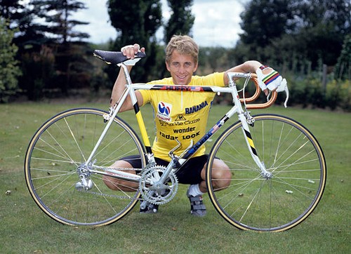 Greg lemond poses home - poses, with