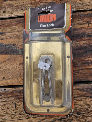 Union brass rim lock - union,