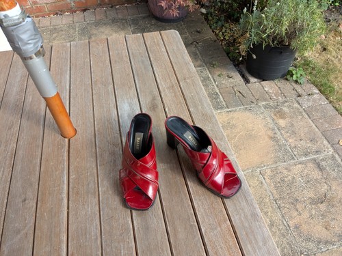 Bally heels red size - 37, =