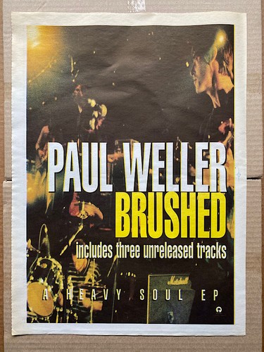 Paul weller brushed poster - weller,