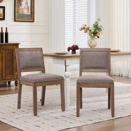 Set farmhouse upholstered - of, 2