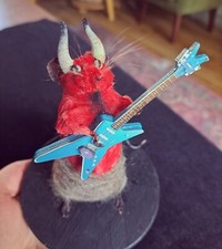 Mouse Taxidermy Rock Star
