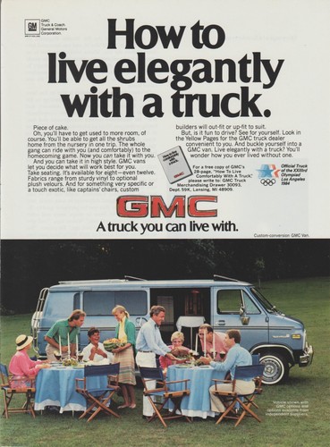 1984 gmc vandura - vandura, "live
