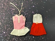 Vintage Fashion Doll Clone DRESSES 1960s/70s Mod Style Fits Sindy Tressy Size