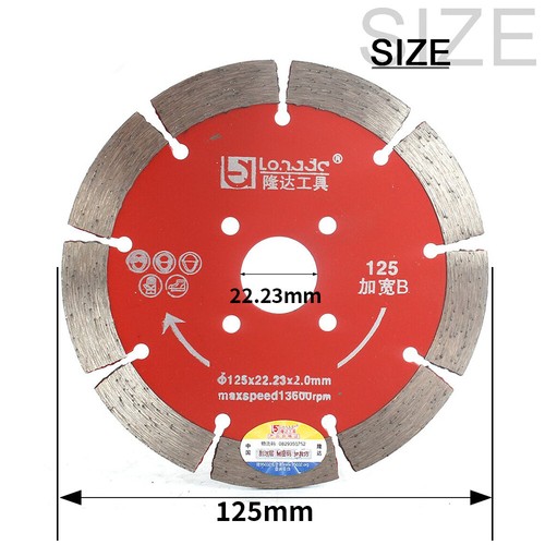 125 230mm segmented - 125-230mm,