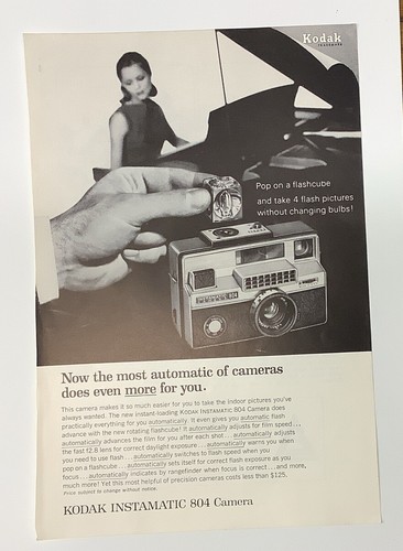 Kodak instamatic 804 camera - instamatic,