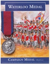 Waterloo campaign medal - waterloo,