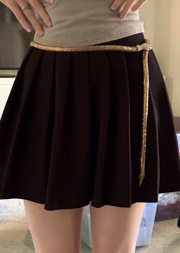 Vintage gold mesh snake - gold,