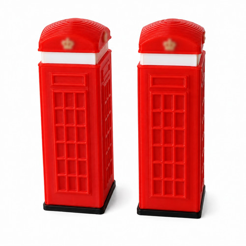 Model railway telephone box - railway,