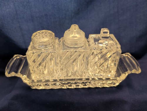 Vintage pressed glass - vintage,
