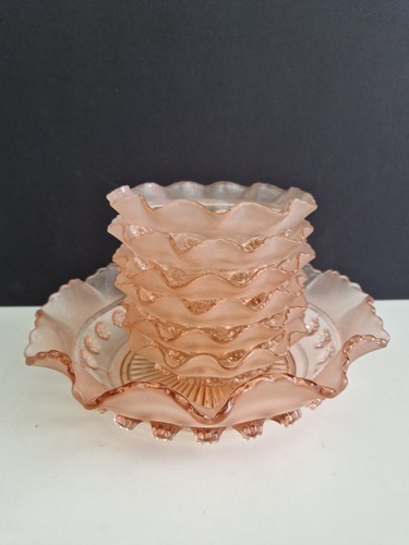 Bagley glass katherine - glass, pink