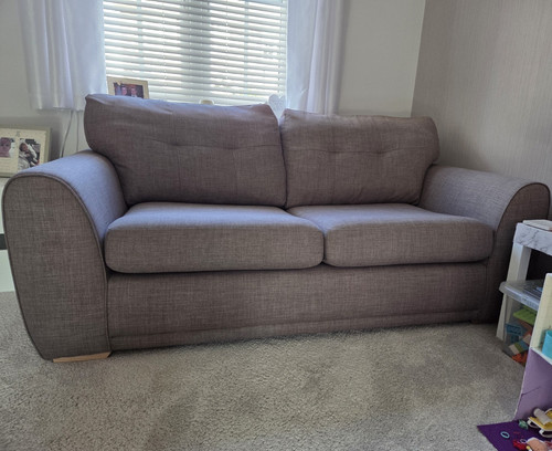 Dfs grey seater - 3, 100%