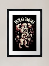 Bad Dog Poodle With Devil