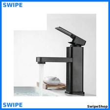 Black Sink Mixer Tap Cloakroom