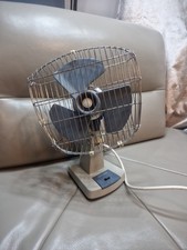 Vintage Taurus Desk Top Fan 2 Speed