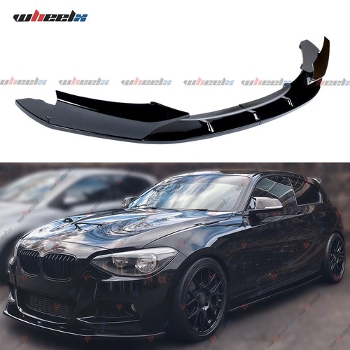 Gloss black front splitter lip - gloss,