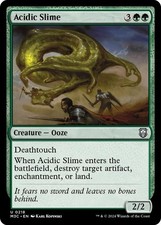 MTG Acidic Slime [Modern Horizons 3 Commander] Near Mint